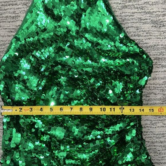 New Ronny Kobo Revolve Jo Dress in Green Medium - Picture 10 of 15